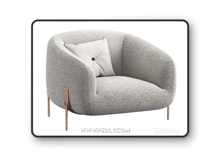 Armchair Geo Saba 3D Model
