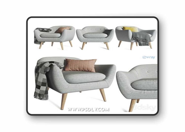 EGEDAL Armchair 3D Model