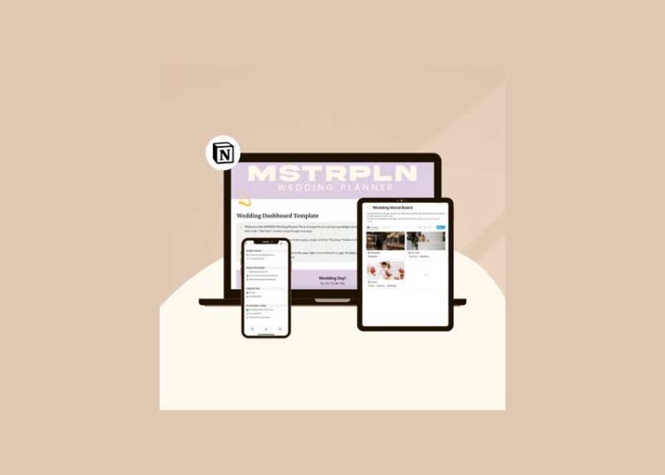 Notion Wedding Planner Dashboard 1 Notion Wedding Planner Dashboard