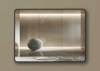 Porcelain tiles Grigio Tao 3D Model