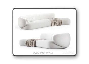 Swell Sofa 3 Seater Curved By Grado Design