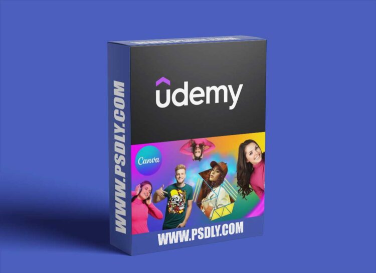 Udemy - Canva Masterclass: Social Media, T-Shirt, Video Edit, Motion