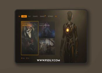 UnrealEngine - Pro Main Menu V3