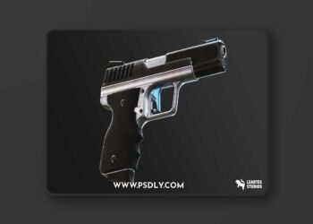 (5) FPS 4K Custom Modern Handguns - VOL.1