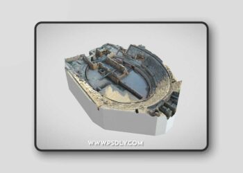 ANFITEATRO de TARRACO OPTIMIZADO 3d model
