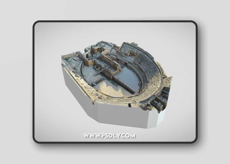 ANFITEATRO de TARRACO OPTIMIZADO 3d model