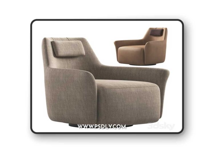 Armchair ALEXANDER by DOMKAPA