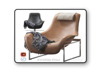 Armchair MART by B&b Italia