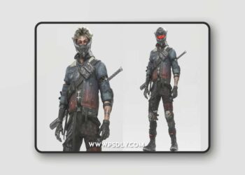 Cyberpunk Metalhead 3D Model