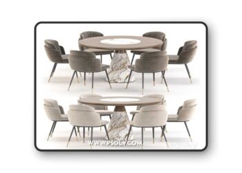 Dining set 67 3D Model