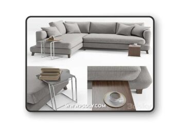 Etch&Bolts Griffith L-Shaped Sofa