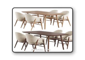 Family Look Chair. Table Aarhus Deephouse