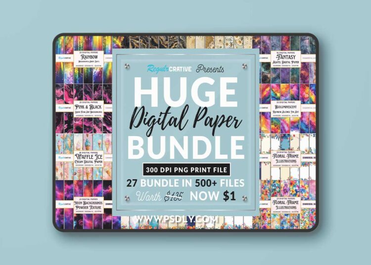 Huge Watercolor Digital Paper PNG Bundle 1 Huge Watercolor Digital Paper PNG Bundle