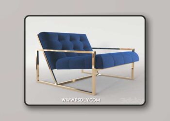 Jonathan Adler Goldfinger armchair