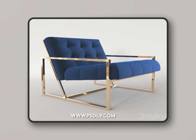 Jonathan Adler Goldfinger armchair