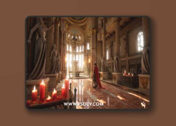 King Arthur Medieval Castle Interior Environment ( Medieval, Medieval )