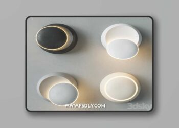 LITU wall lamp 3D Model