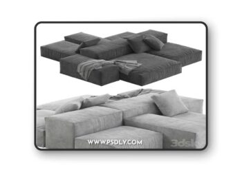 Living Divani Extrasoft Sofa