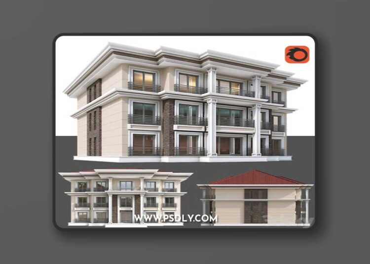 Modern Residential Building 020