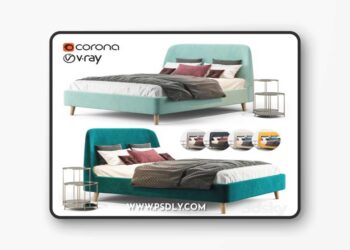 Molson bed 3D Model