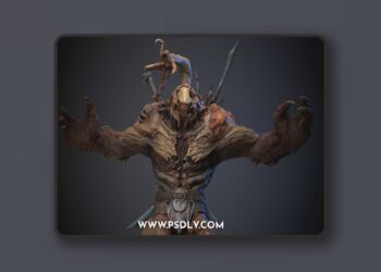 Mutant Monster 10 3D Model