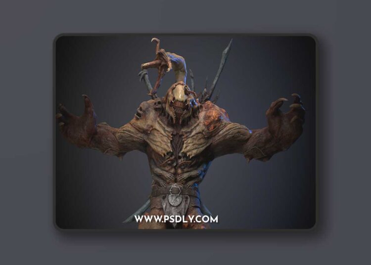 Mutant Monster 10 3D Model
