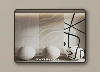 Neutral Abstract Wallpaper Set