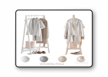PAPPADO floor hanger 3D Model