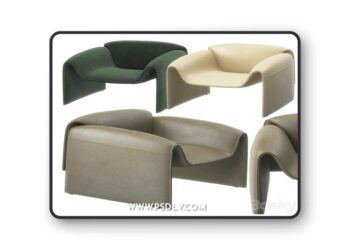 LE CLUB Armchair by Poliform