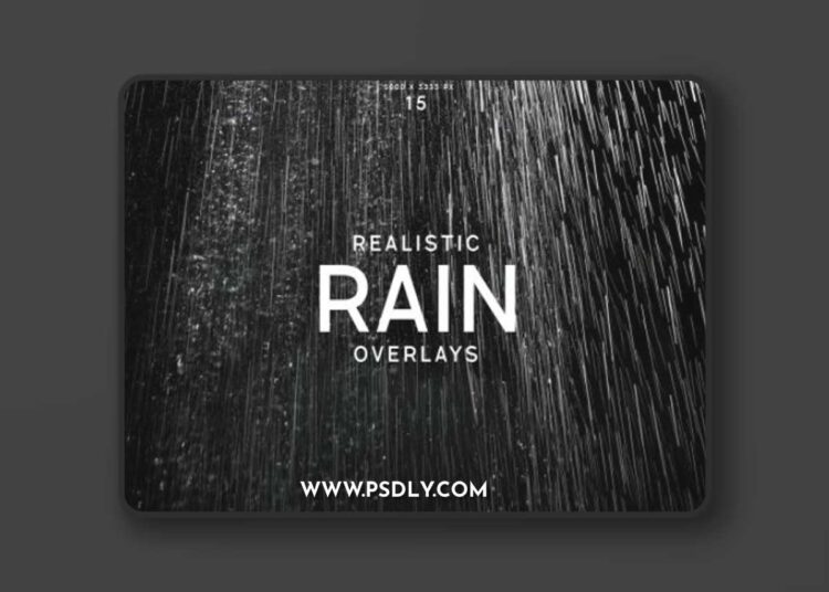 Realistic Rain Overlays