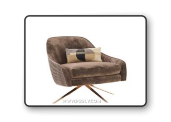 Roar + Rabbit Swivel Chair 3D Model