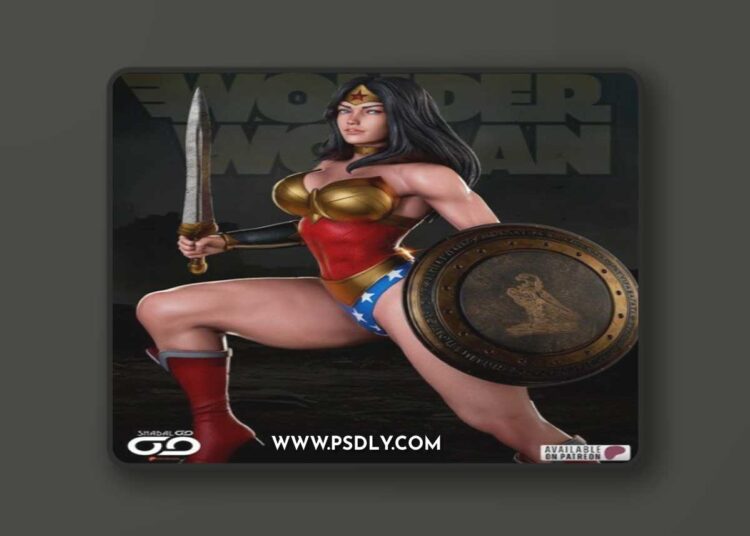 Shadaloo Studios – Wander Woman – 3D Print Model