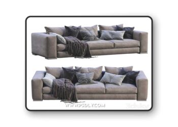 Sofa arthur by jesse 3D Model