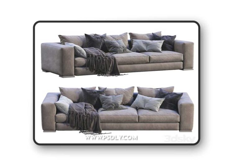Sofa arthur by jesse 3D Model