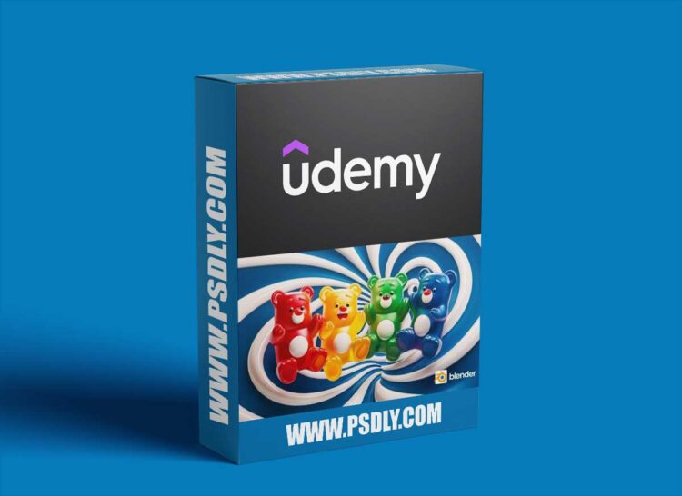 Udemy - Blender 3D for Beginners: Create Adorable Gummy Bears