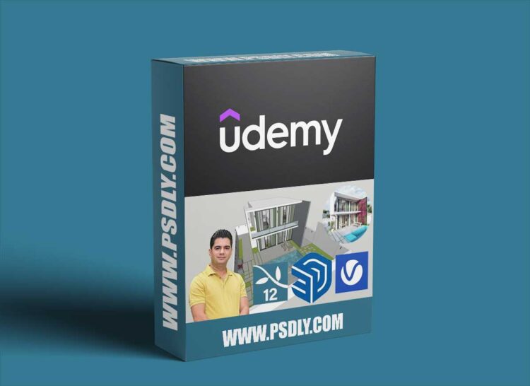 Udemy - Sketchup with Lumion/V-ray- Full course- From zero