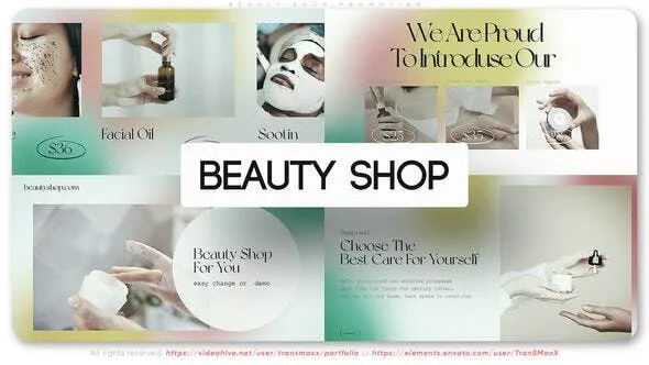 Videohive Beauty Shop Promotion 53265607