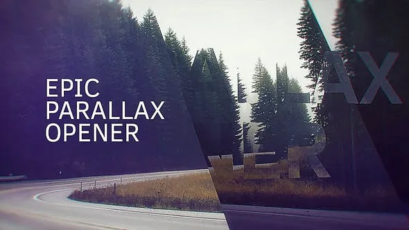 Videohive Epic Parallax Opener 12268889