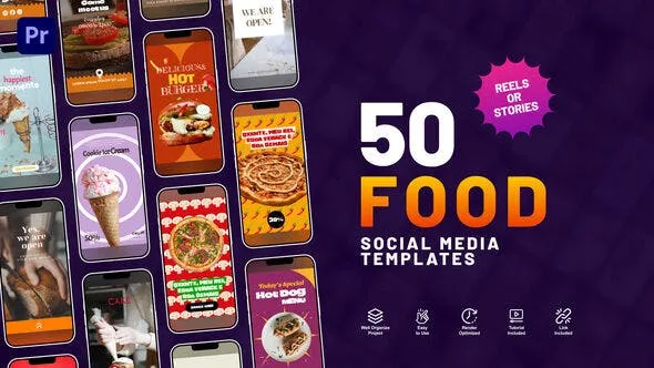 Videohive Food Instagram Reels 53393441