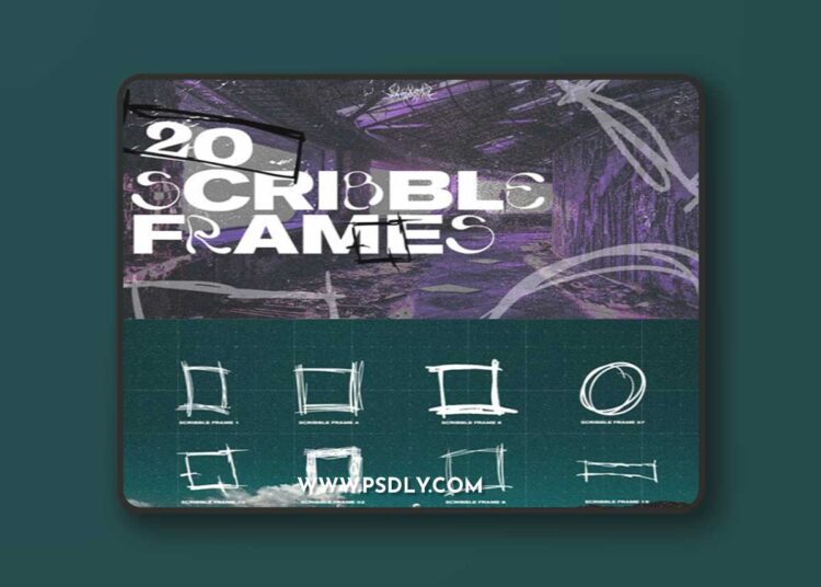20 Scribble Fames Pack 1 20 Scribble Fames Pack