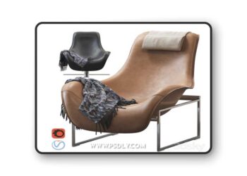 Armchair MART by B&b Italia