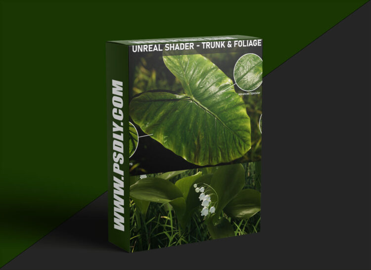ArtStation - Unreal Shader: Trunk & Foliage