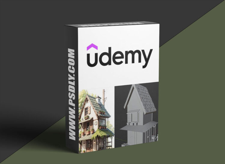 Charming Cottage in Blender, Substance Painter & UE 5.3