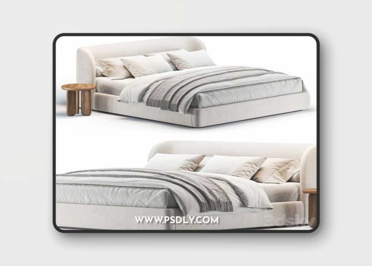 Copenhagen Bed 3D Model