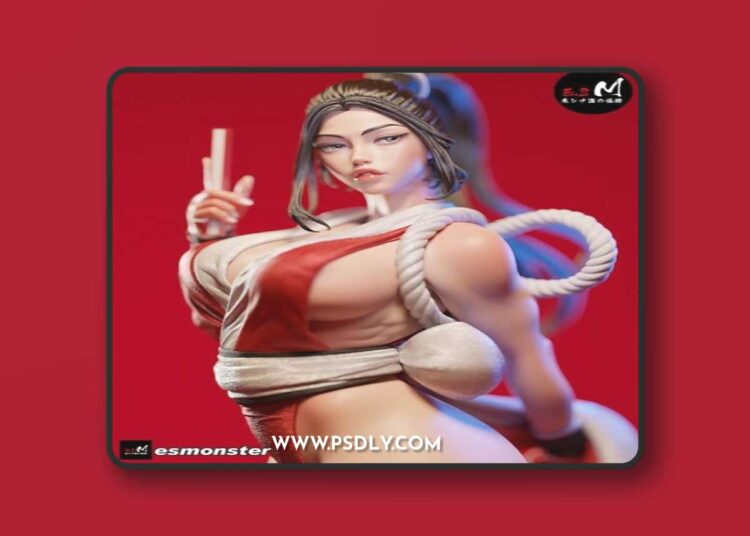E.S Monster – Mai Shiranui KOF – 3D Print Model