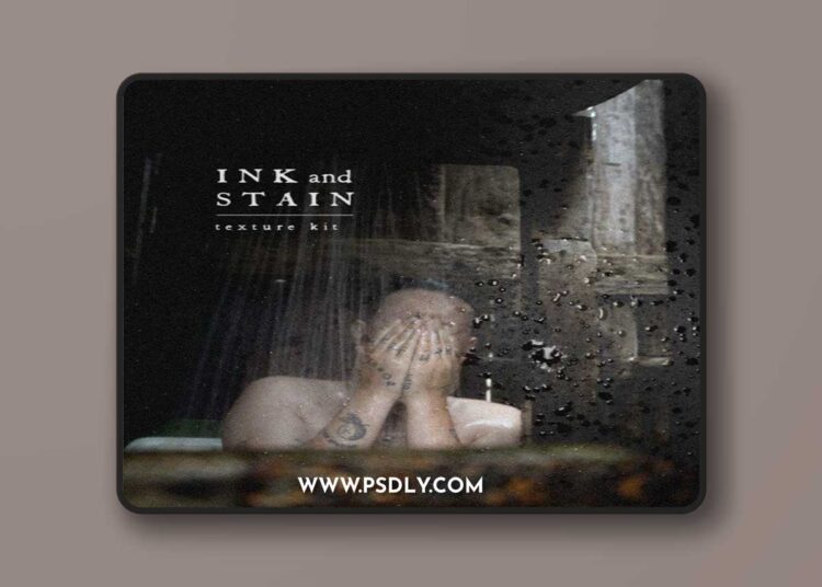 Elle May - Ink and Stain Texture Kit 1 Elle May - Ink and Stain Texture Kit