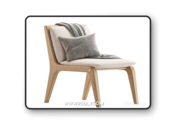 Gleda Dining Chair 3D Model