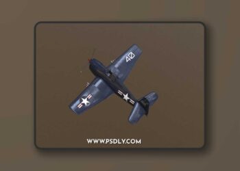 Grumman f6f hellcat 3D Model