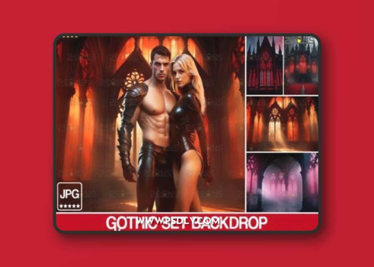 Halloween Overlays, Vampire Backdrops 1 Halloween Overlays, Vampire Backdrops