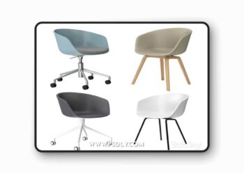 Hay About A Chair ACC 3D Model